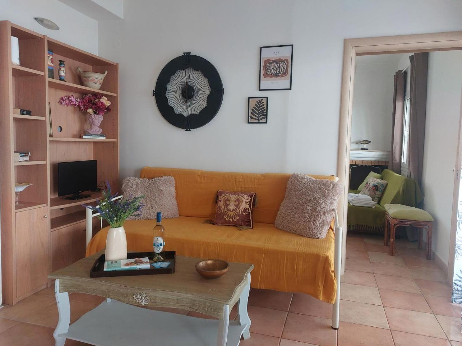 Foivos Seaside Apartments Ájosz Jeórjosz Szoba fotó